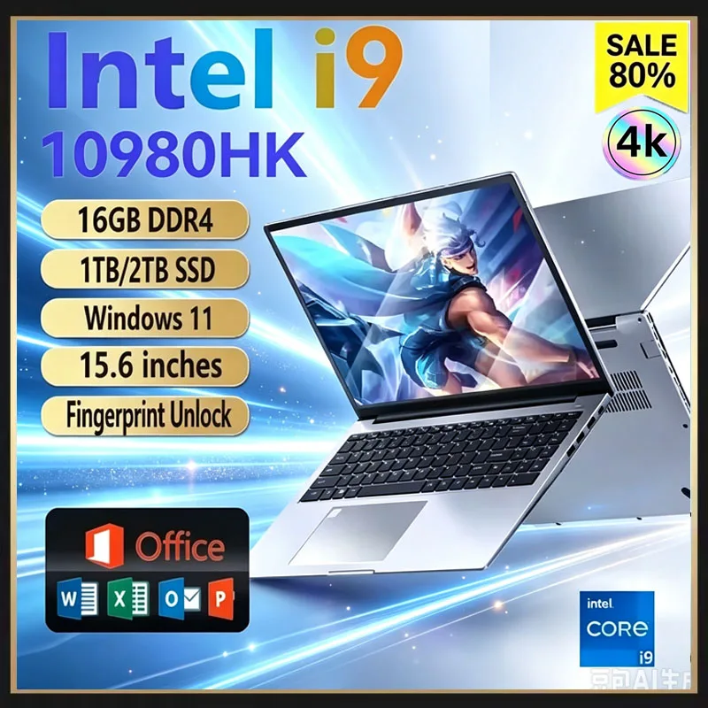 M.2 Ssd - 15,6 inç Taşınabilir Dizüstü Bilgisayar, Intel