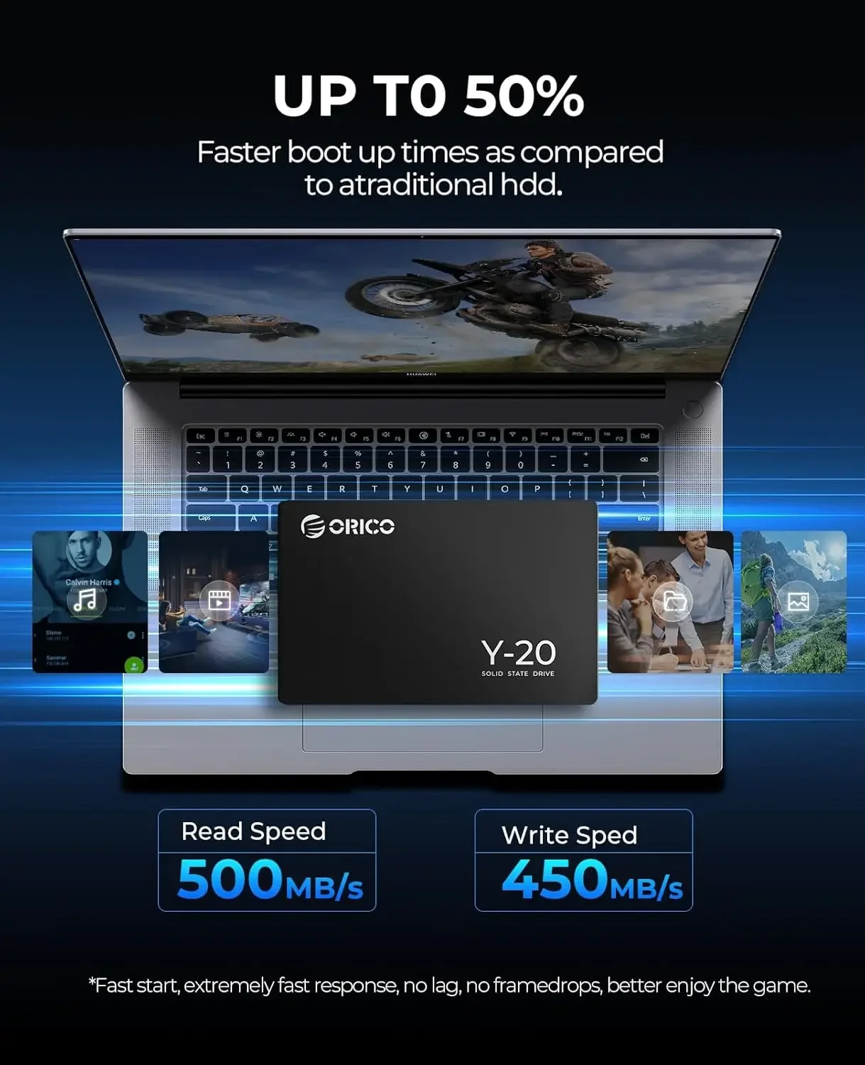 ORICO SATA III SSD 2,5” Dahili - Ssd 500Gb incelemesi ve fiyatı